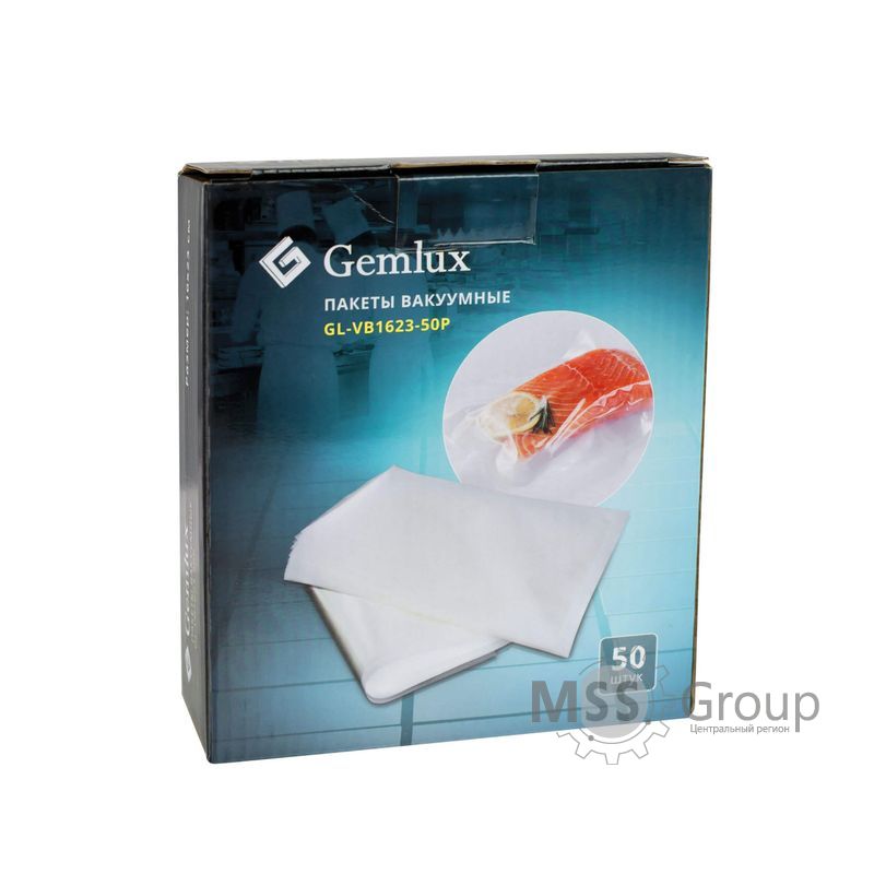 Пакет вакуумный Gemlux GL-VB1623-50P