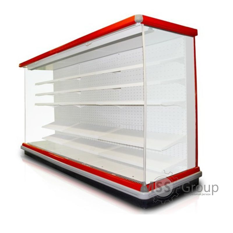 Холодильная пристенная витрина Гольфстрим Селенга 250П ВСн/"Селенга 250П" ВСн-2,07-9,3-2-5М