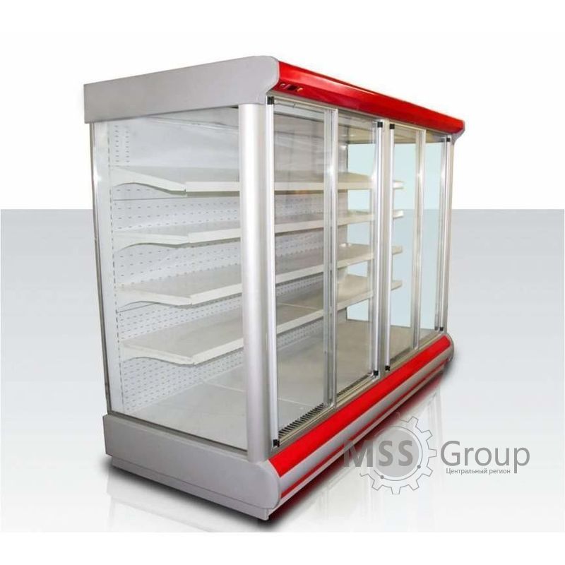 Холодильная пристенная витрина Гольфстрим Амур 375П ВСГ Р