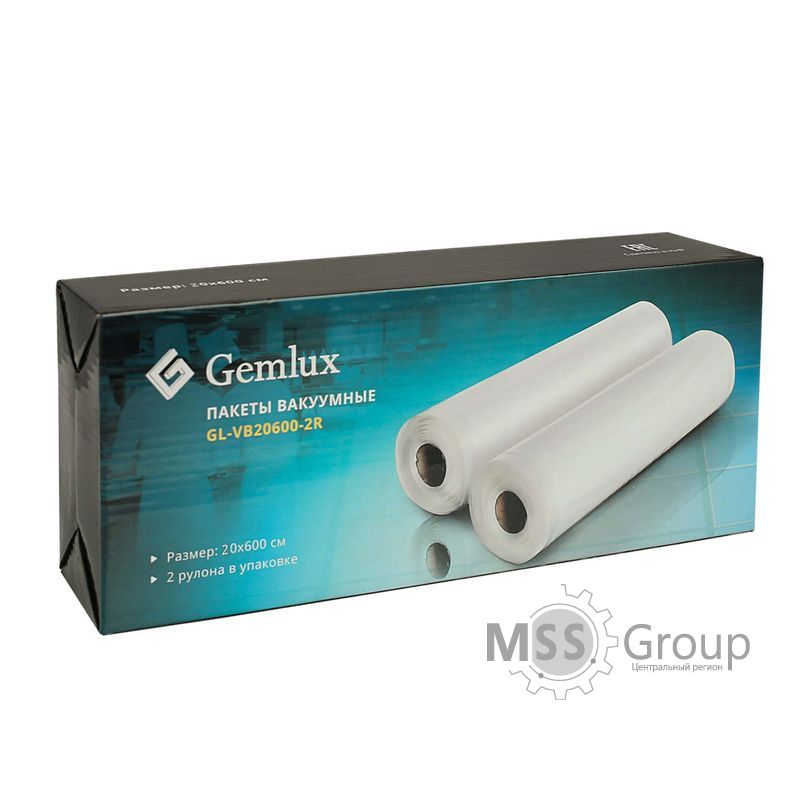 Пакет вакуумный Gemlux GL-VB20600-2R
